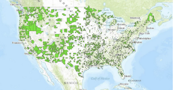 US Food Desert Map